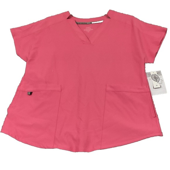 Scrubstar Tops - Lot Of 3 Scrubstar Pink NWT Top &‎ EUC Bottom PLUS EUC Ice Cream Top Sz M